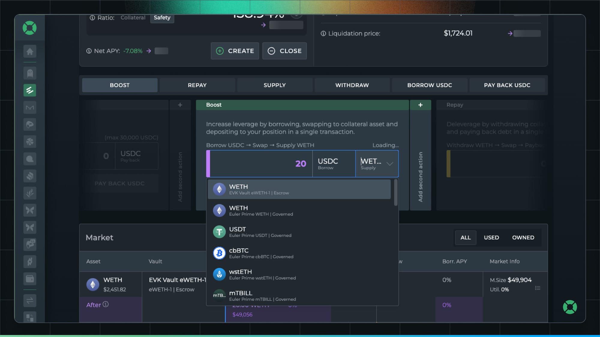 YOUSD Pendle Euler DeFi integration